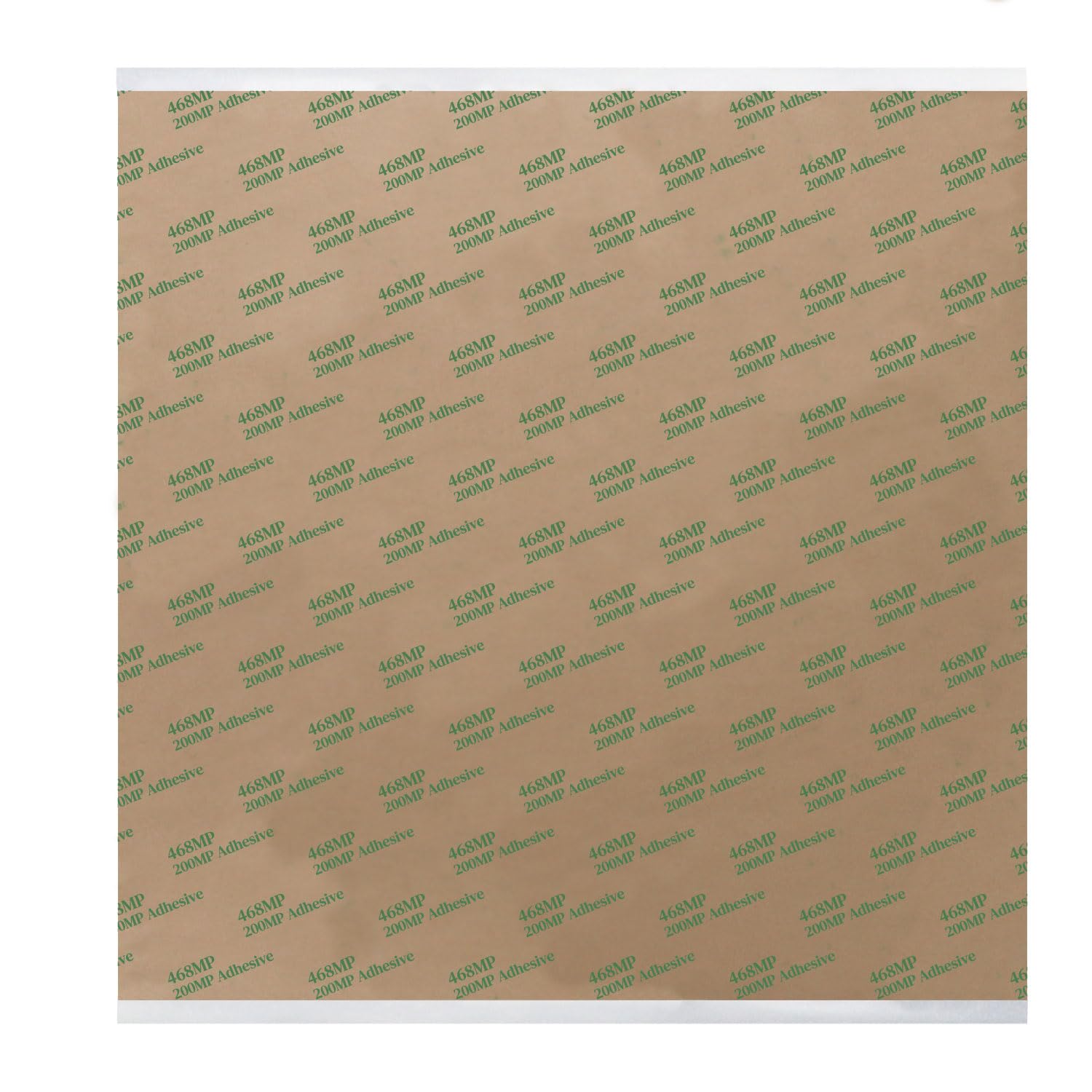 Gizmo Dorks 468MP Double Sided Adhesive Transfer Tape Sheets - 10 x 10 in | 5-Pack, Acrylic Adhesive, High Temp Up To 400F, Bonds Plastic and Metal