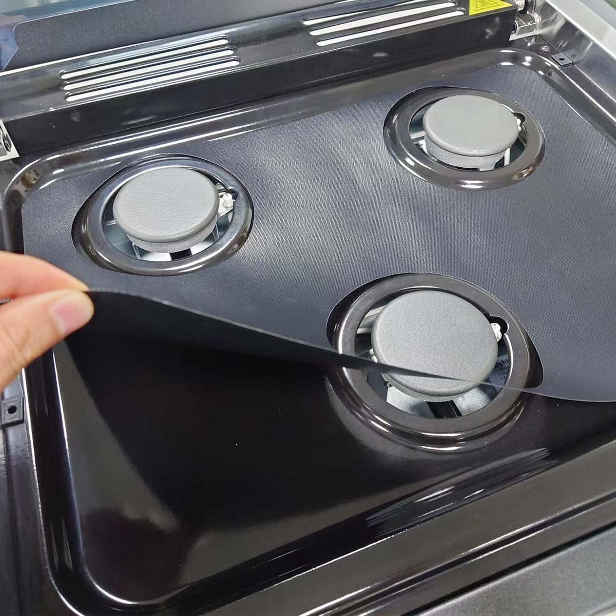 2 Pack RV Stove Top Protector liner Precision Cut Stove Cover for GE 17" / 21" RV Gas range RecPro, Greystone and Furrion 3 Burner stove F1S21L03A, F1S21L02A