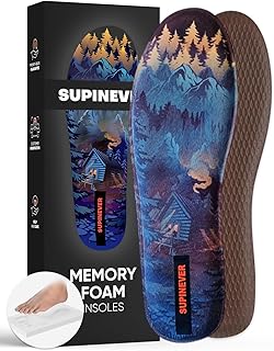 Memory Foam Insoles - Customized Comfort - Shock Absorbing for Foot Pain Relief - Breathable - Replacement Shoe Inserts for Men and Women Work Boot, Sneakers (Men 16 - Women 17)