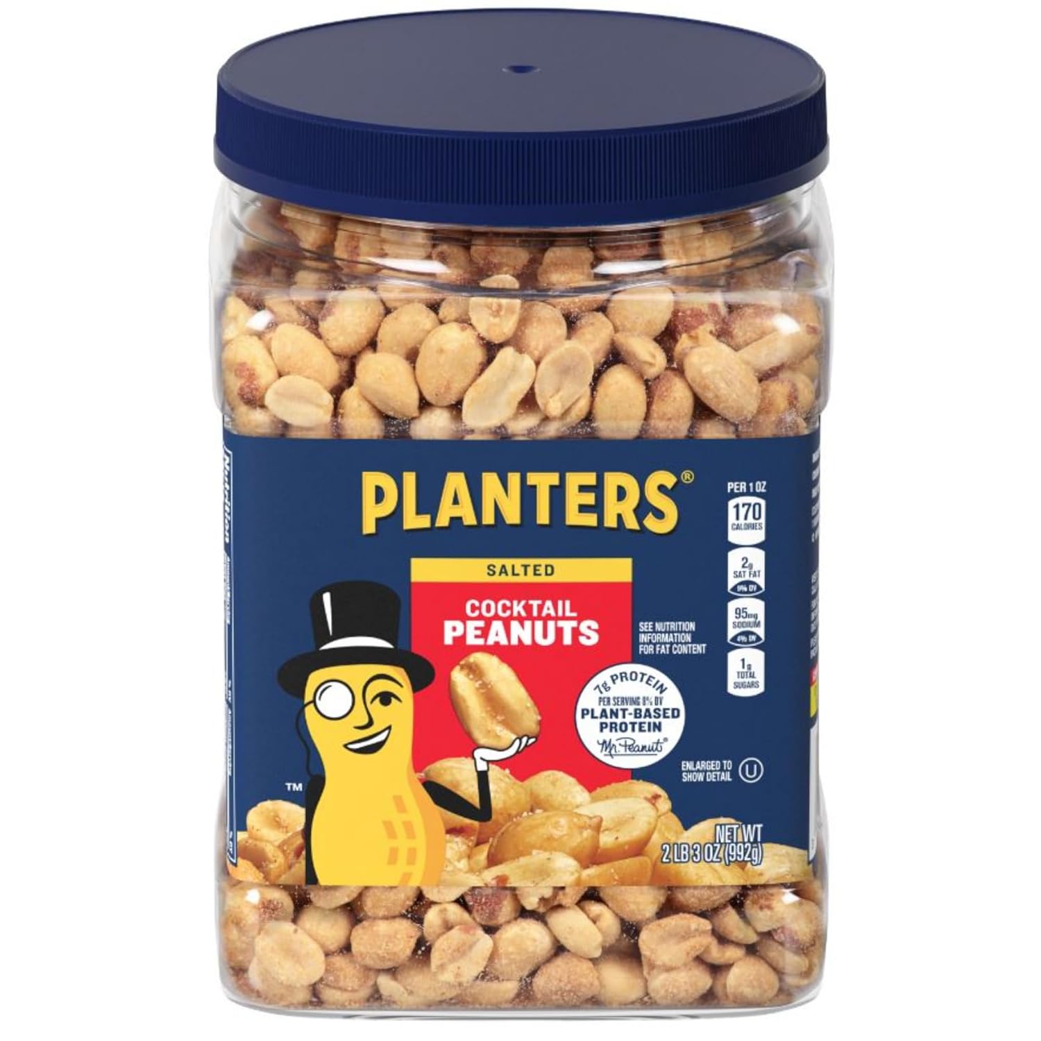 Planters Cocktail Peanuts (2.19 lb Container)