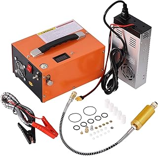 Portable household, outdoor 12V air compressor 110V/, 4500Psi/30Mpa/300Bar