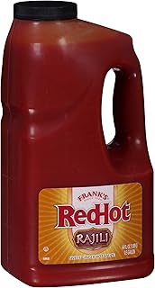 Frank's RedHot Rajili Sauce, 0.5 gal - One Half Gallon Jug of Red Hot Sweet Ginger Rajili Sauce with a Red Jalapeno and Sweet Ginger Sauce Fusion