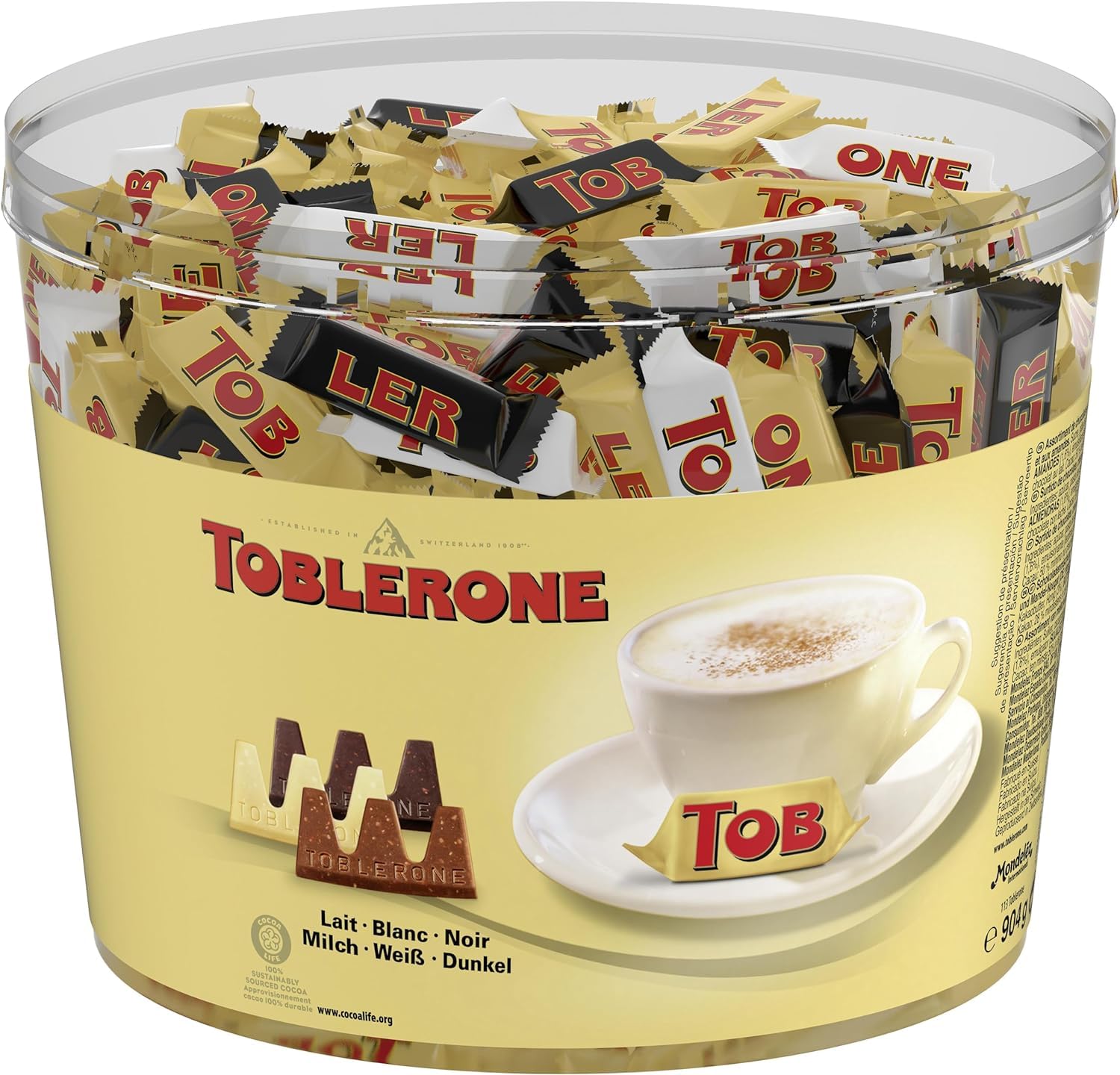 Rexim Toblerone Tiny Mix Box, 904 g