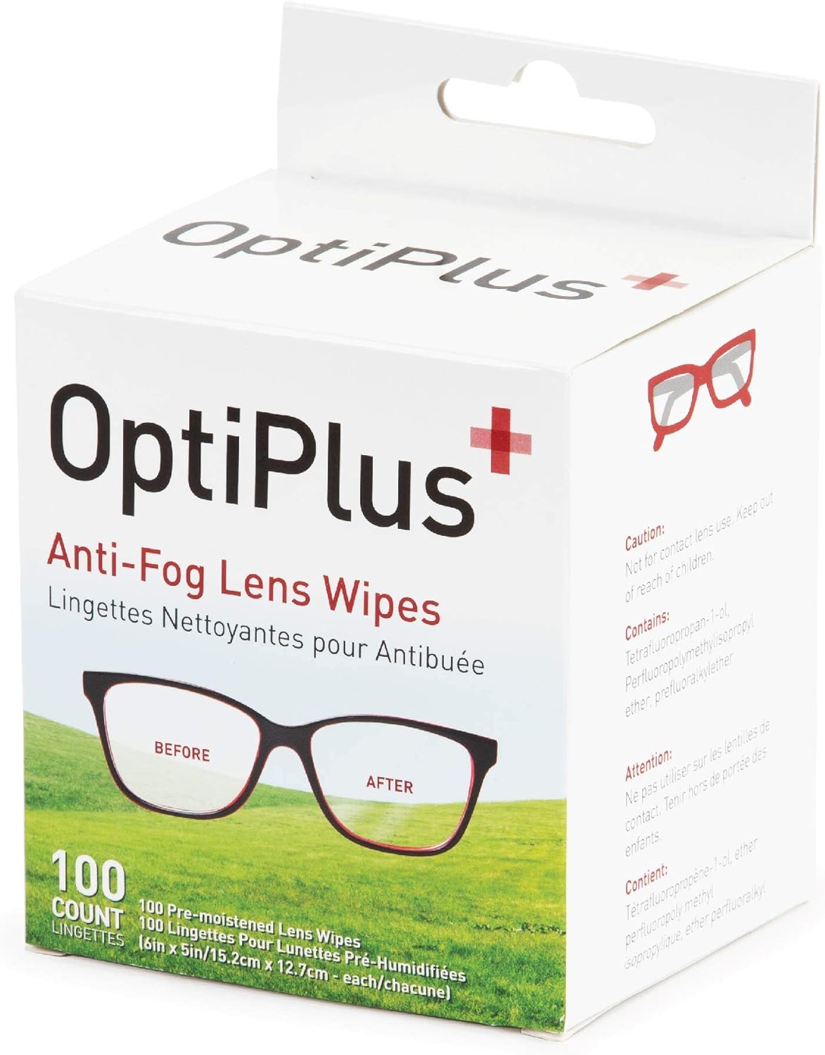 OptiPlus Anti Fog Lens Wipes