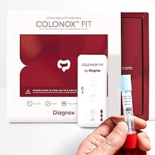 COLONOX at-Home Colon Screening Test Kit – Easy to Use Fecal Occult Blood (FIT or FOB) Colon Test for Early Detection (2 Tests)