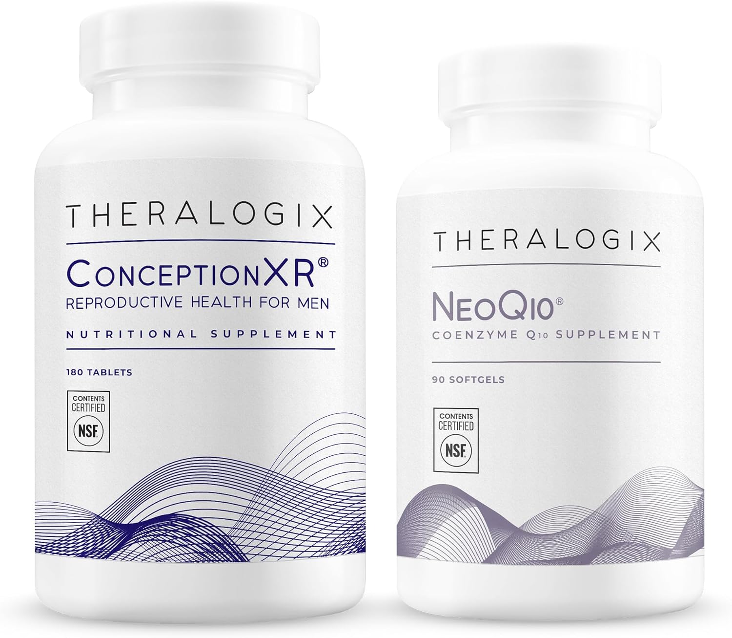 Theralogix ConceptionXR Reproductive Health Formula + NeoQ10 Bundle, 270 Count (Pack of 2)