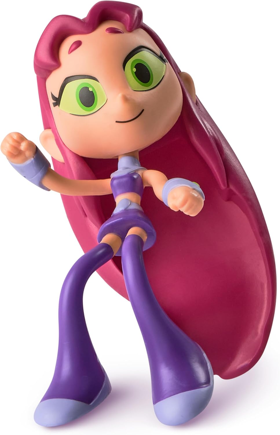 DC Comics Teen Titans Go! Twisty Titans, Starfire, Flexible Action Figure, Kids Toys for Boys and Girls 4 and Up