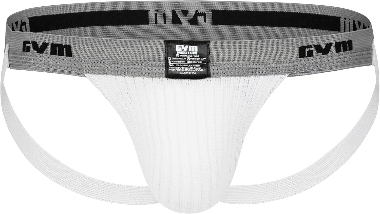 GYM 1" Waistband Swim/Run Jockstrap