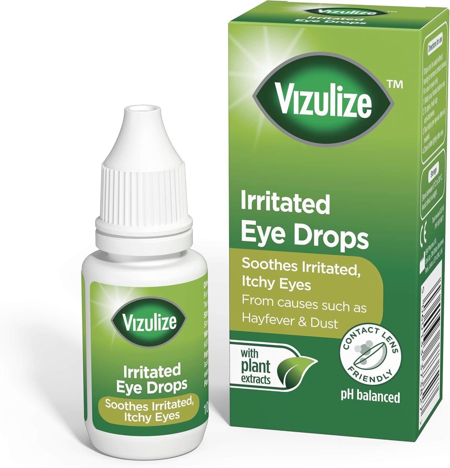 Vizulize soothing Irritated Eye Drops, 10ml