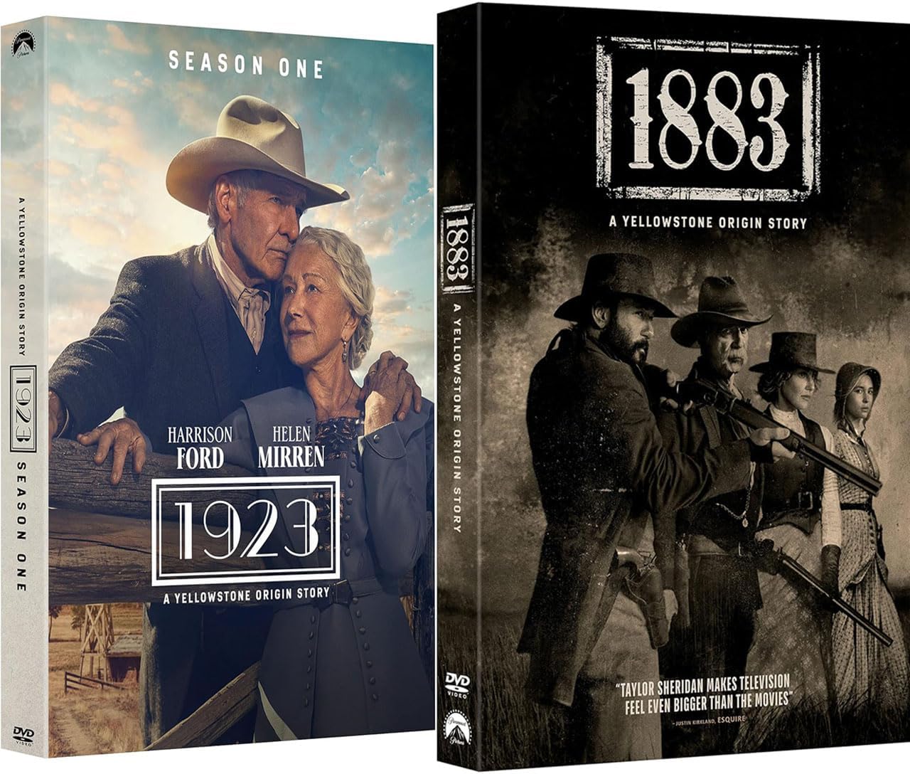 1923 & 1883: A Yellowstone Origin Story [HD-DVD] Pack Set.