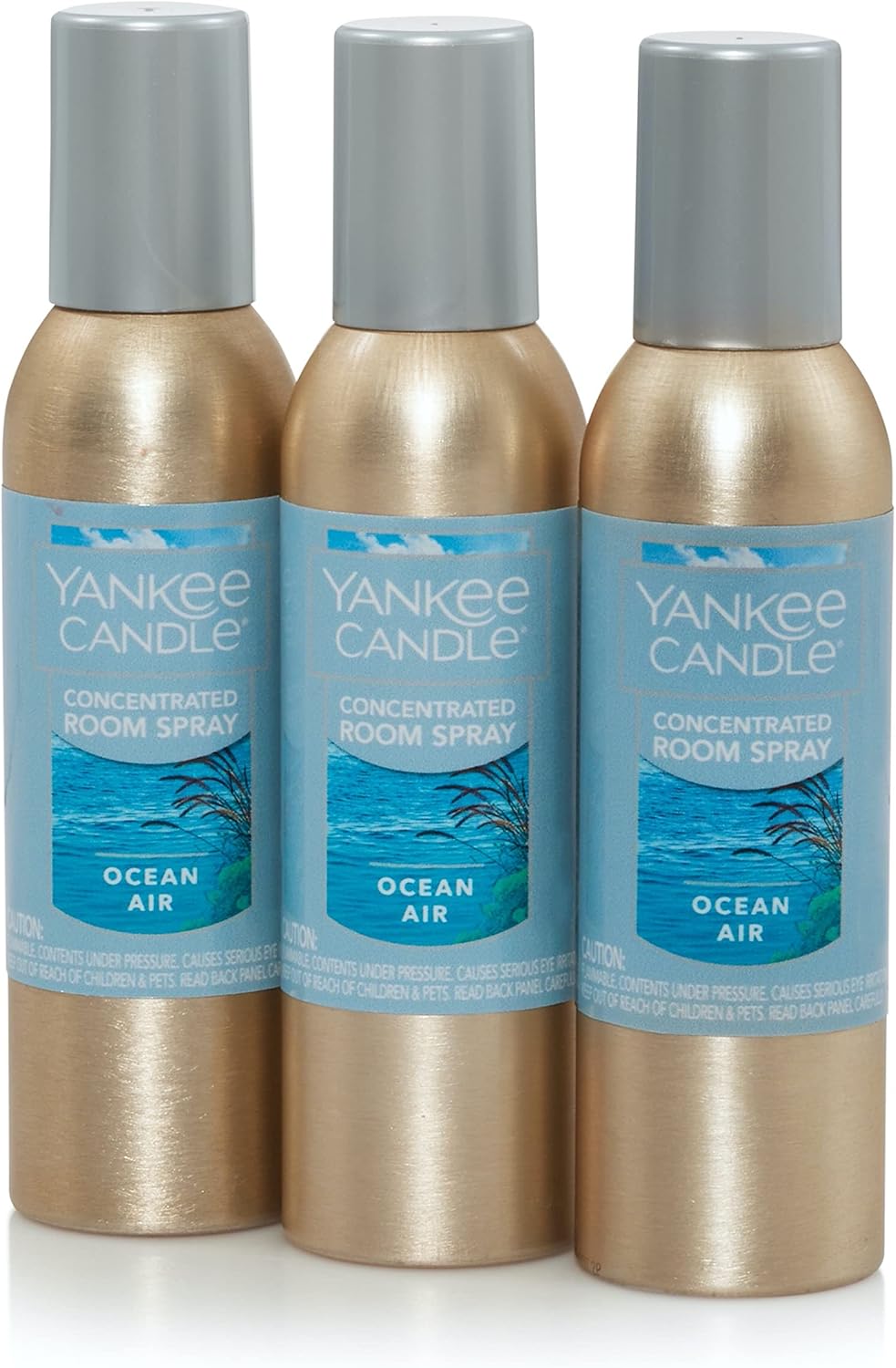 Yankee Candle Ocean Air Concentrated Room Spray 3-Pack