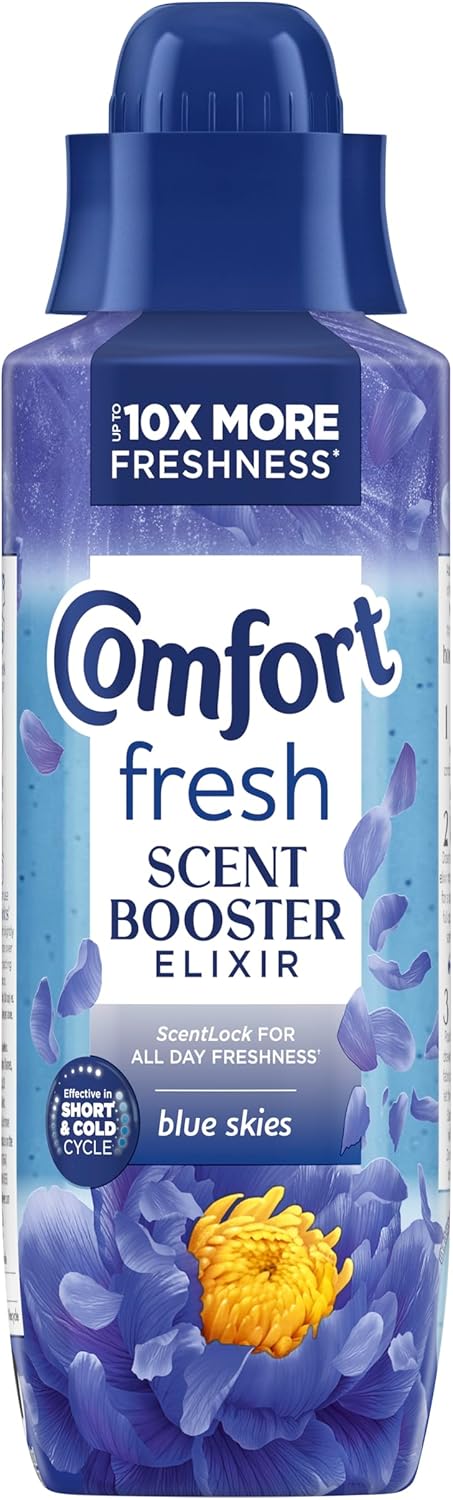 Comfort Fresh Blue Skies Scent Booster with ScentLock Technology Elixir for up to 10x More Freshness* 460 ml