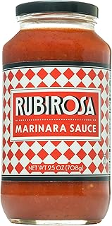 RUBIROSA Marinara Sauce I Authentic Italian Fresh Tomato Pasta Sauce & Pizza Sauce I Locally Produced I No Added Sugar, Nut-Free, Keto-Friendly, Vegan, Kosher, Gluten-Free Pantry Staple (3-Pack, 25oz)