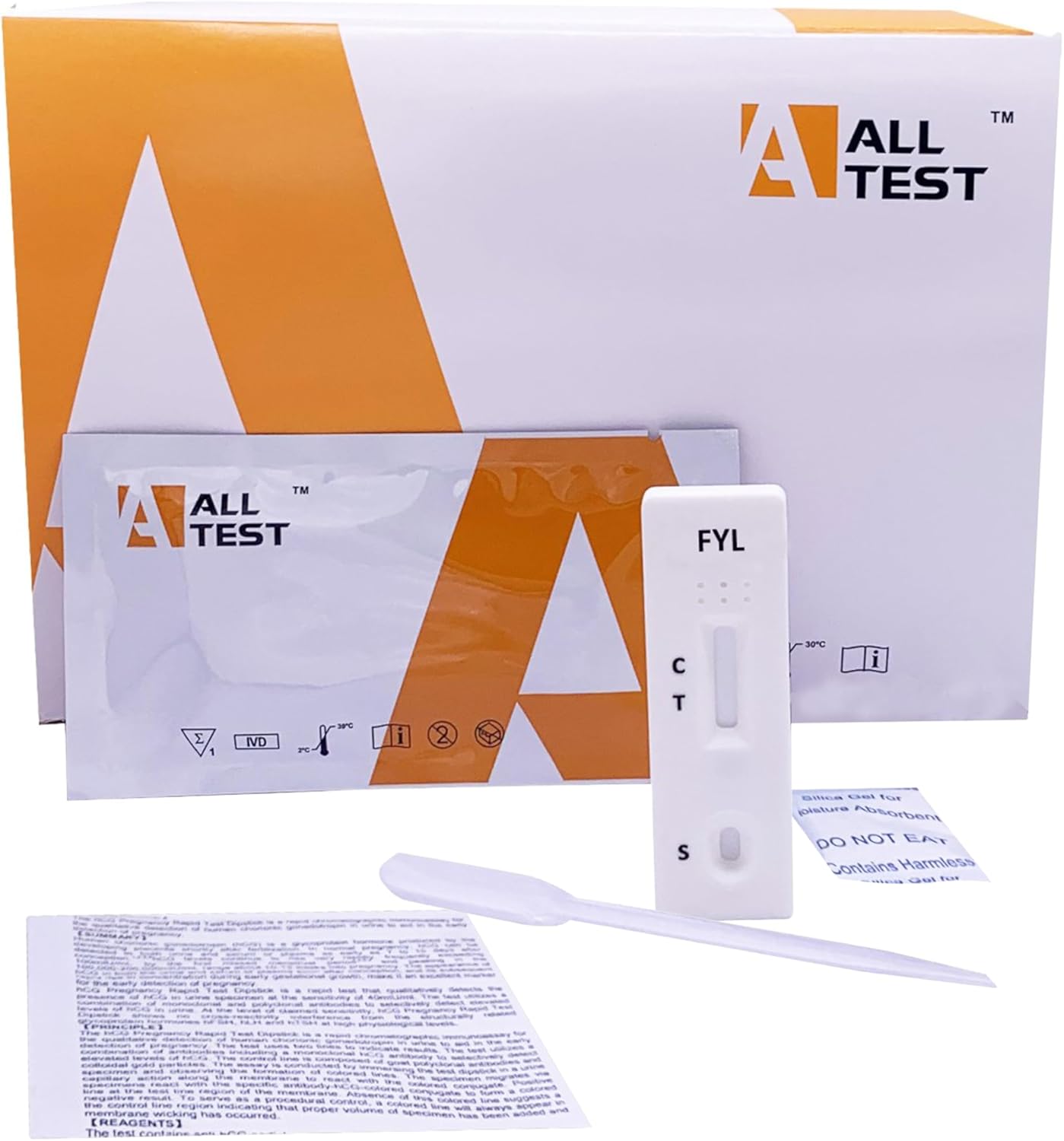 Fentanyl Drug Test Urine Cassette - CLIA WAIVED 510k - Sensitive 1 ng/ml - 25 Per Box (25)