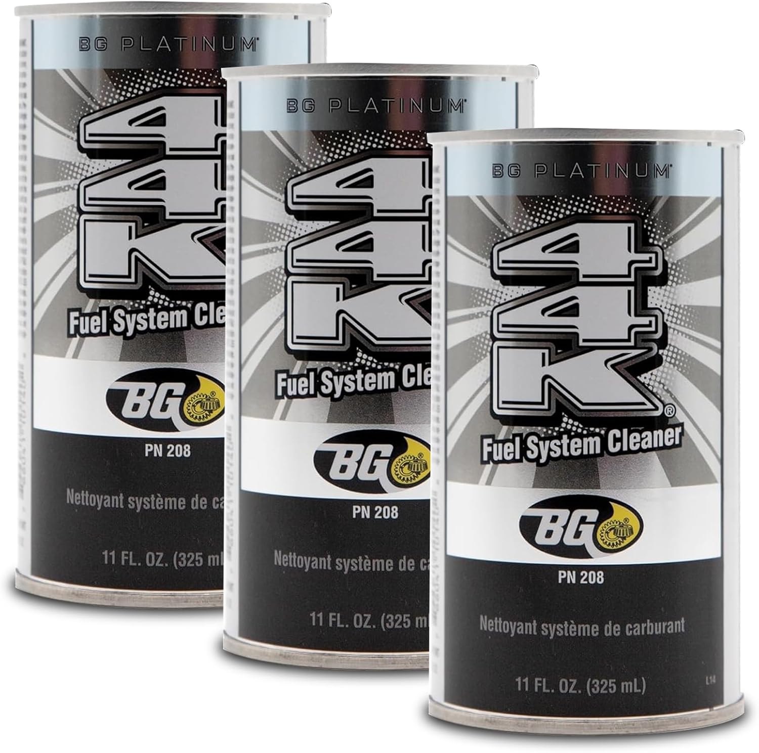 3 Cans of BG Platinum 44k