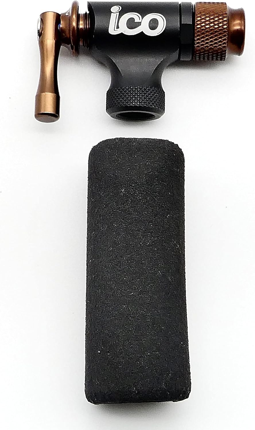 CO2 Bike Pump CO2 Inflator for Tyres, Presta and Schrader Valve Compatible - for road and mountain bikes