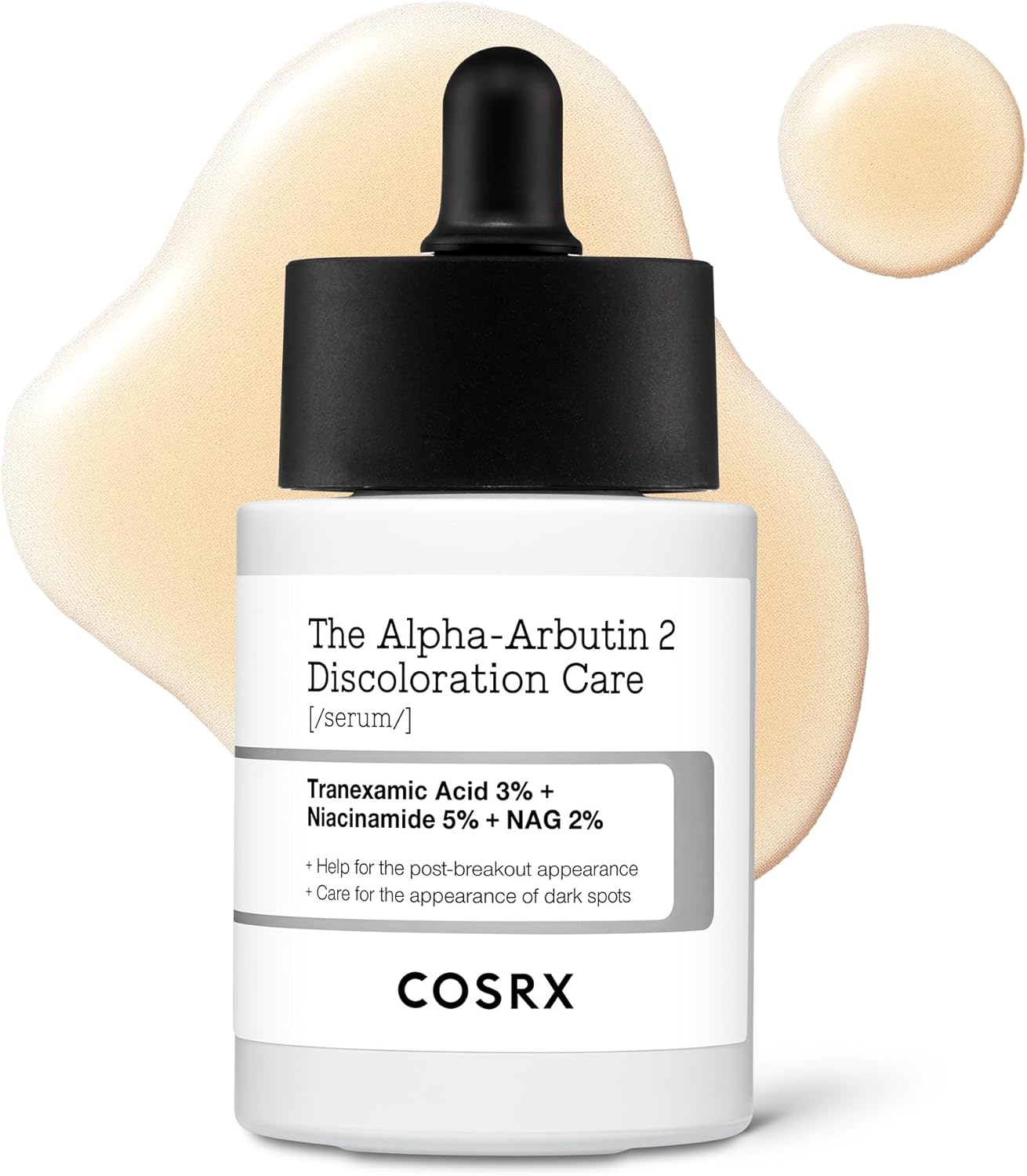 COSRX Alpha-Arbutin 2% Discoloration Serum Anti-pigmentation Serum for Face with Niacinamide and Hyaluronic Acid, Dark Spot Corrector, Skin Correcting for Even Skin Tone, Korean Skincare 20ml