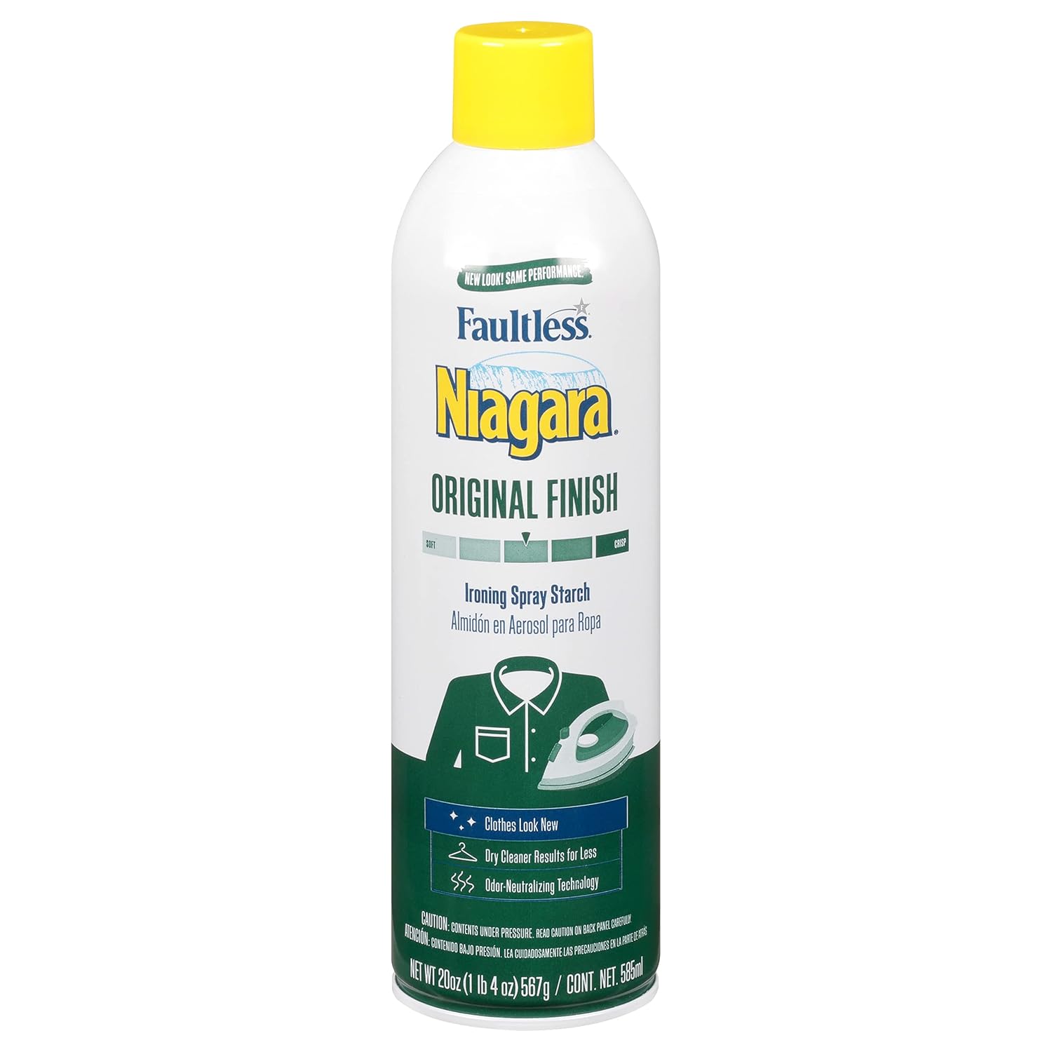 Faultless Niagara F17 08120 Spray Starch Original, 20 Oz