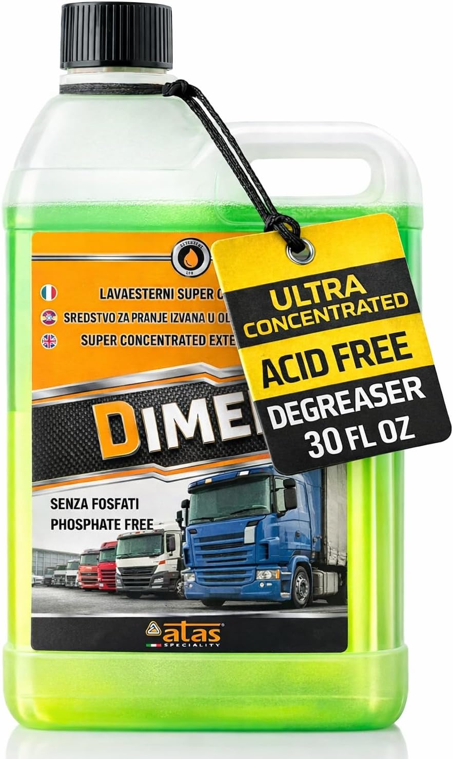 ATAS DIMER Heavy Duty Automotive Degreaser & Engine Cleaner Concentrate