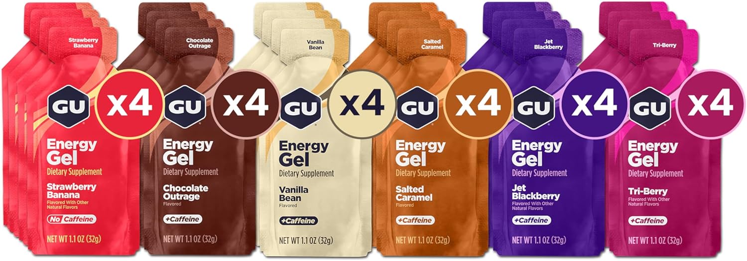 Gu Energy Gel Mixed Box 24 Pckts