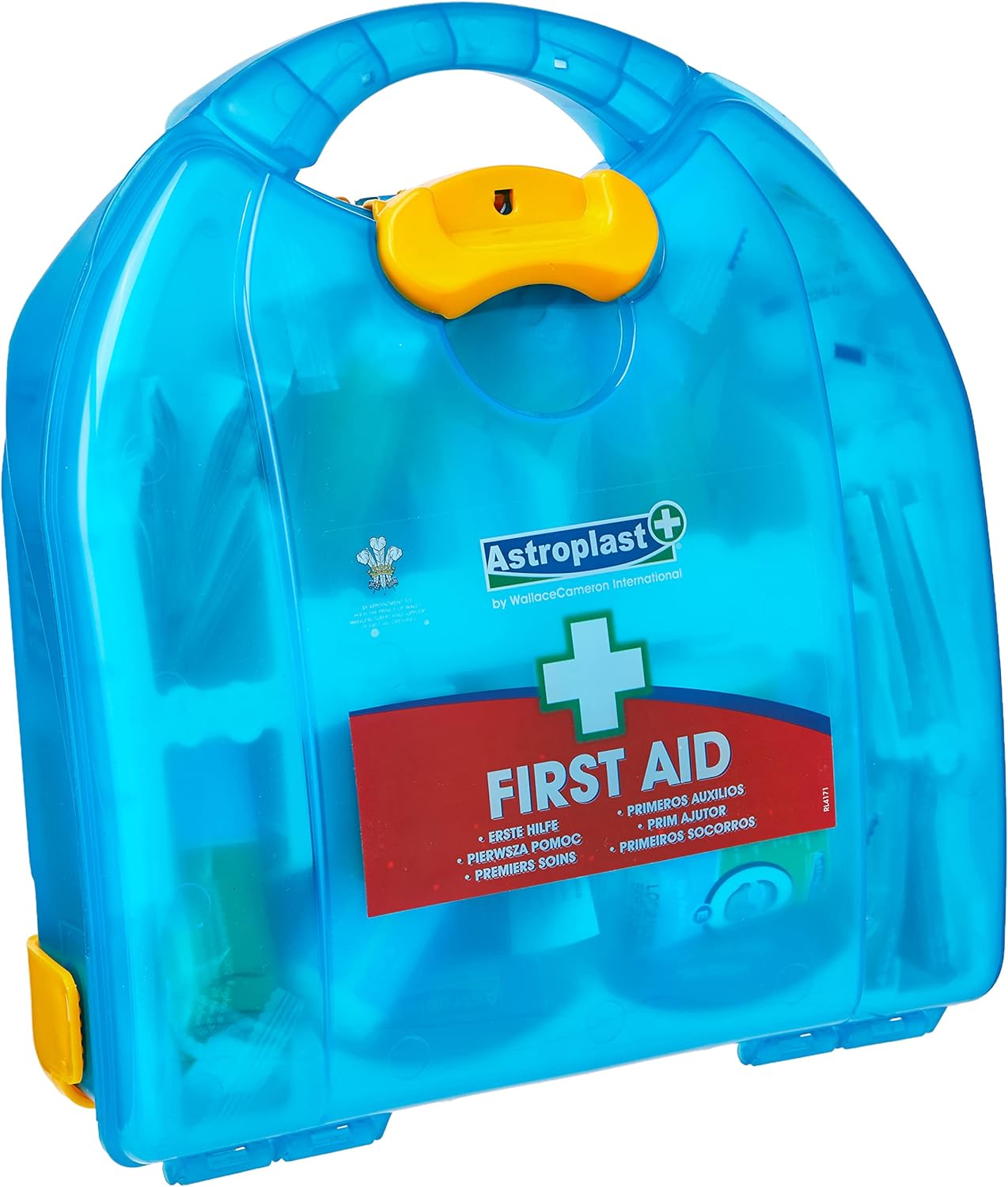 Astroplast Hospital Grade 1-50 Person HSE Compliant First Aid Kit - Premium Integrated Carry Handle & Wall Mountable - Ideal for Home, Wokplace, Sports - Mezzo First Aid Box
