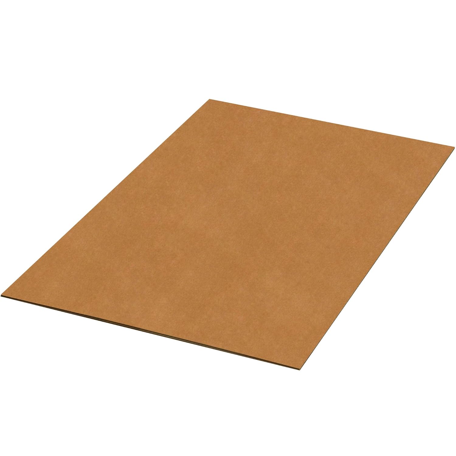BOX USA Double Wall Corrugated Cardboard Sheets, 24" x 48", Kraft (Pack of 5), (BSP2448DW)