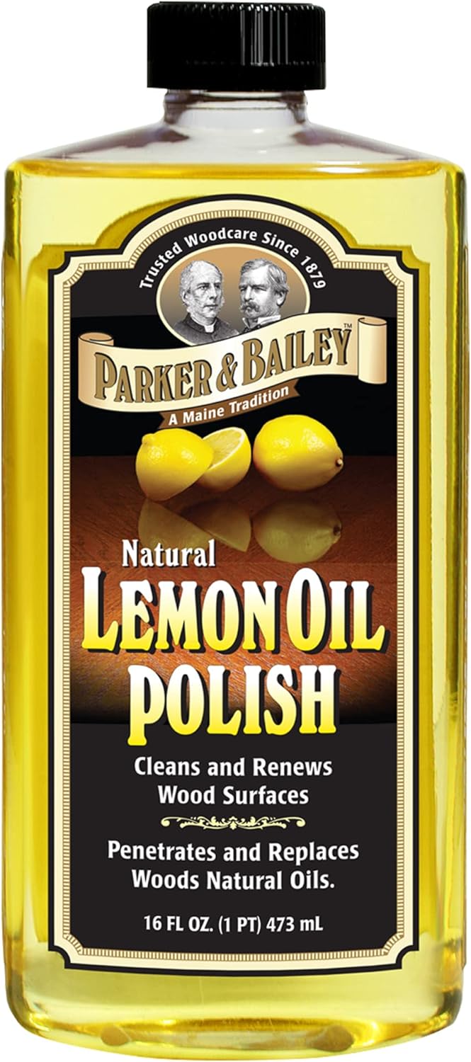 Parker & Bailey Lemon Oil Polish, Fluid, Yellow, One Size