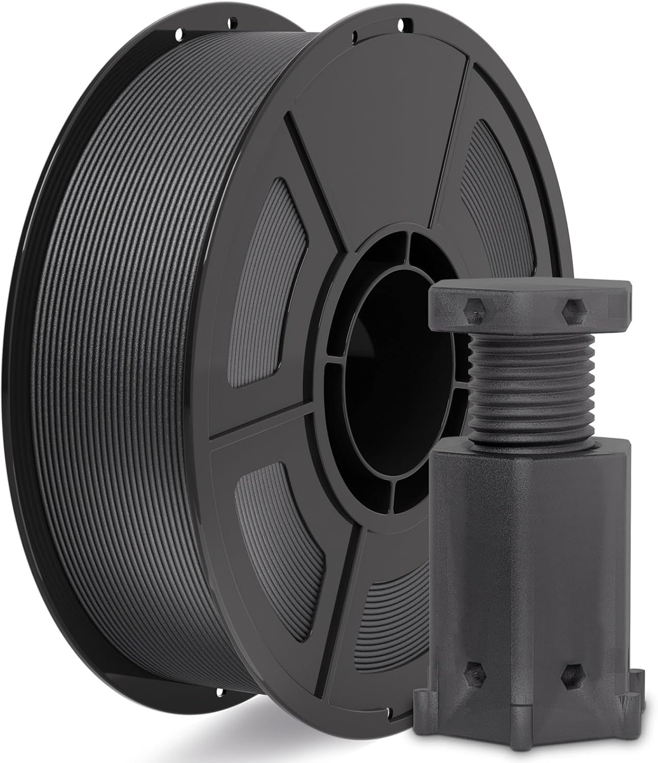 IEMAI Nylon Carbon Fibre Filament 1 kg, PA12 CF 3D Printer Filament 1.75 mm, Dimensional Accuracy +/- 0.02 mm, High Strength, Low Water Absorption