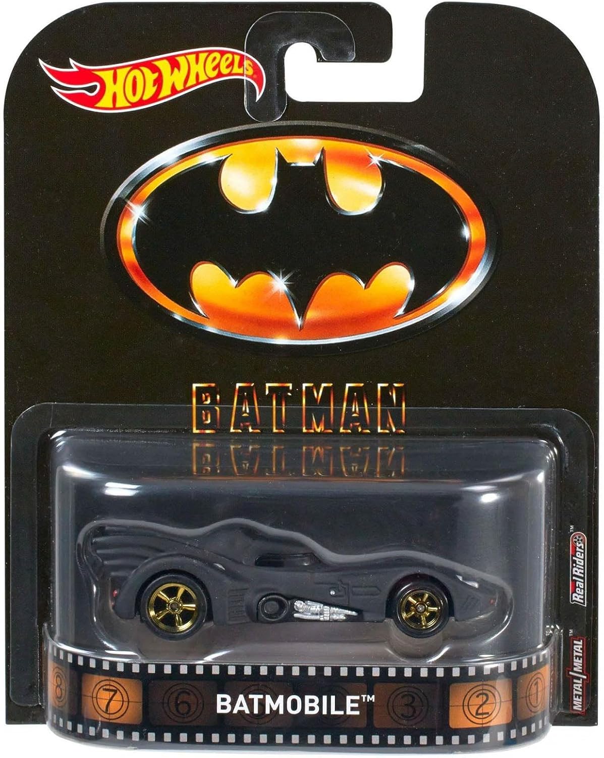 Hot Wheels Premium - Batmobile - DC Batman - 2023 - Pop Culture - Mint/NrMint Ships Bubble Wrapped in a Sized Box