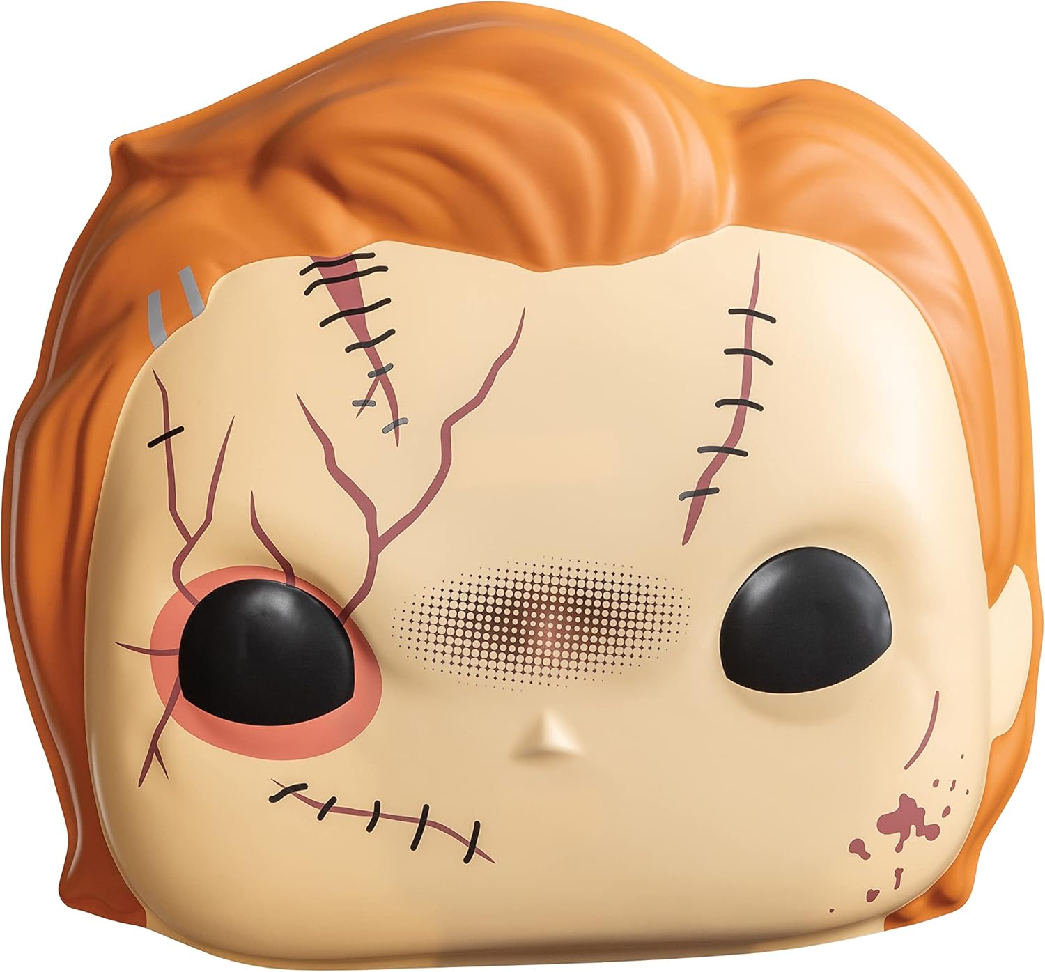 Disguise all ages Chucky Pop! Mask, Funko Child's Play Chucky Mask Accessory and Wall Art Disguise Costumes Children s Costume, Chucky, Regular fit Oversize look US