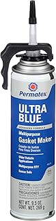 Permatex 85519 Sensor-Safe Ultra Blue RTV Silicone Gasket Maker, 9.5 oz. PowerBead Can