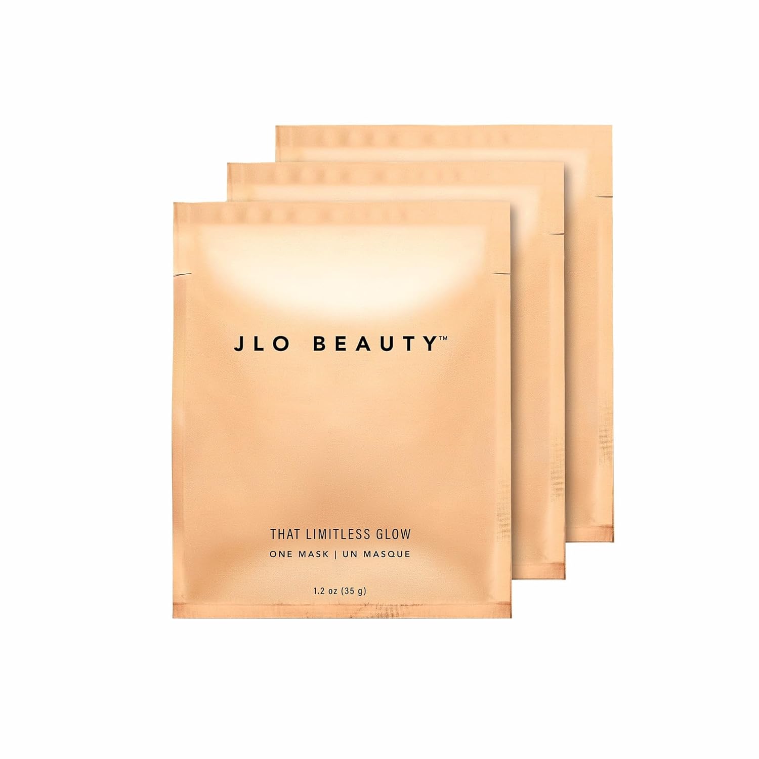 JLO BEAUTY That Limitless Glow Face Mask | Visibly Tightens, Lifts, Hydrates, & Plumps For Glowy Skin, Infused With JLo Glow Serum