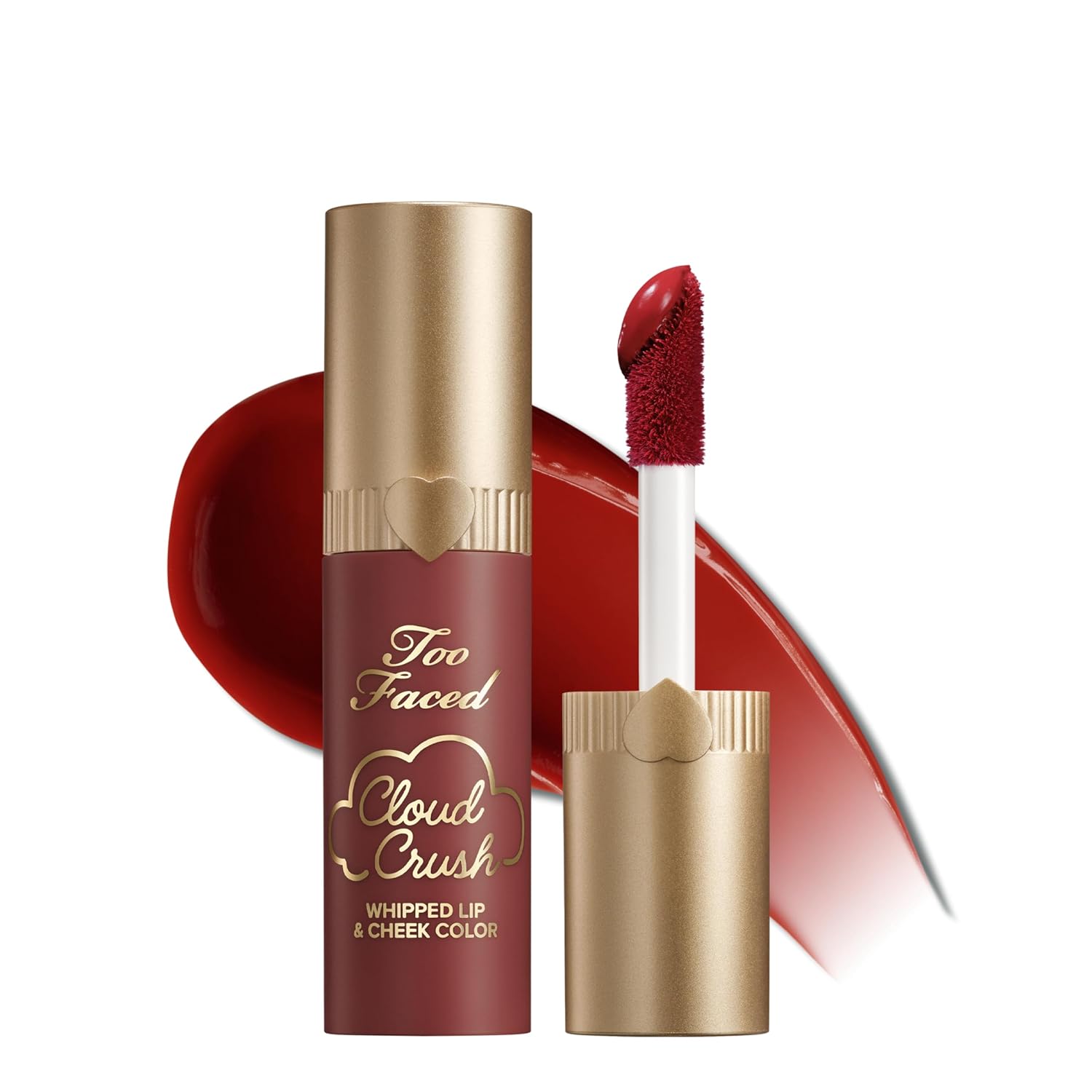 Too Faced Cloud Crush Whipped Lip & Cheek | Creamy Multi-Use Formula with Hyaluronic Oil for a Soft-Focus Longwear Flush