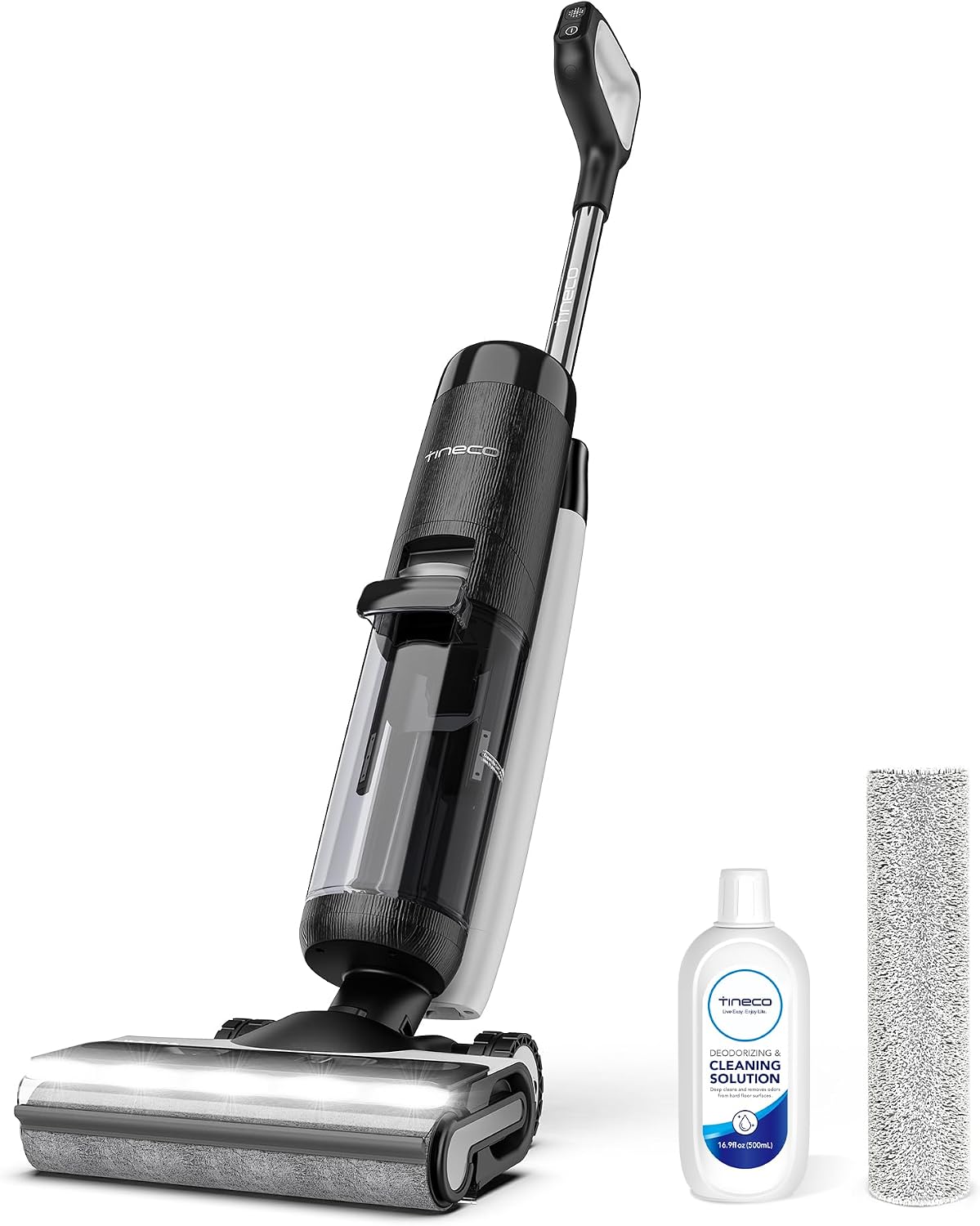 Tineco Floor ONE S7 PRO Smart Cordless Floor Cleaner, Wet Dry Vacuum Cleaner & Mop for Hard Floors, Long Run Time, Great for Sticky Messes and Pet Hair, Centrifugal Drying Process