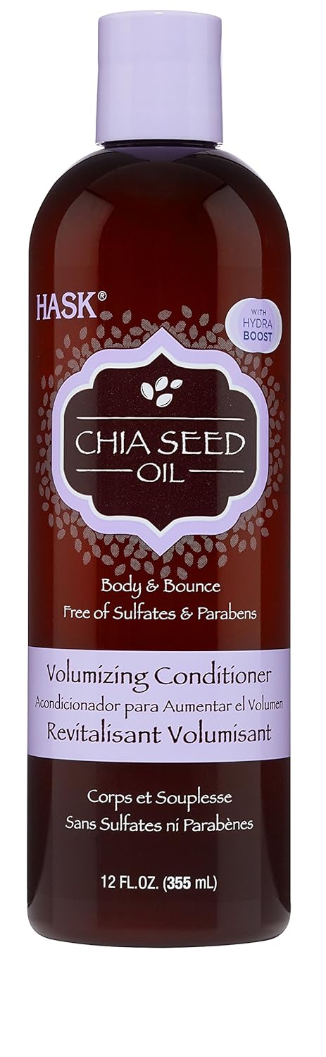 Hask Volumizing Conditioner, Chia Seed, 12 Ounce