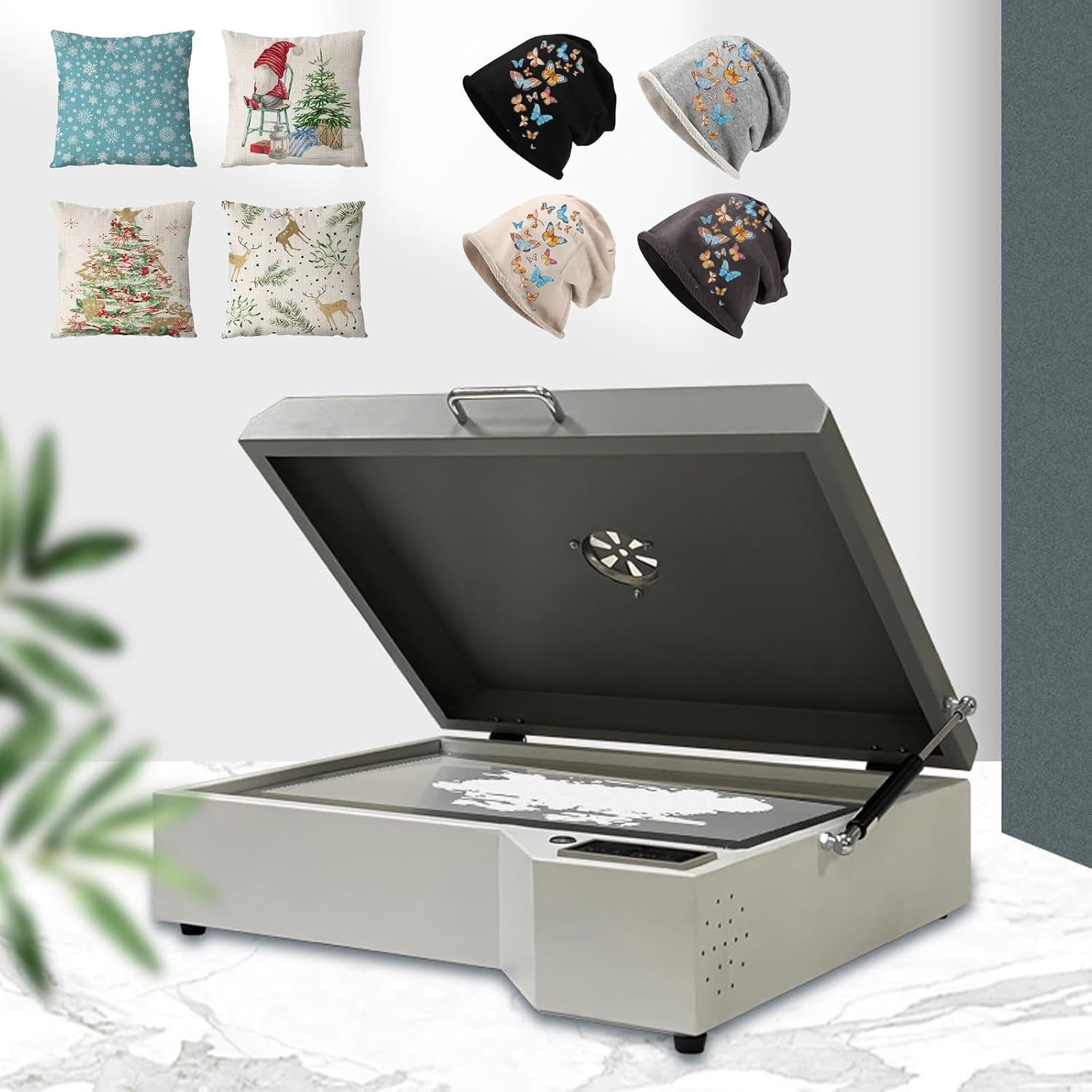 1000W DTF Oven, A3/A4/A5/A3+ DTF Oven Dryer, DTF Oven Curing Transfer Film, with Temperature Control(0-300°C)&Time Control(0-999s), for T-Shirts Hat Transfer