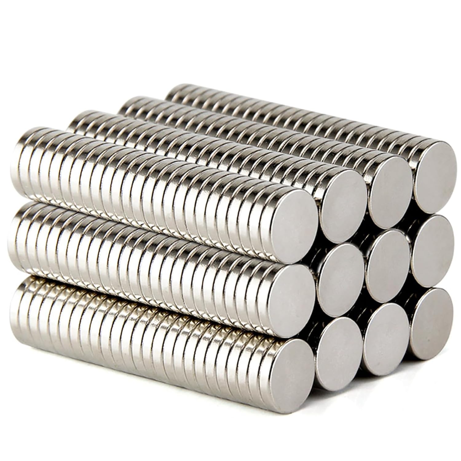 DIYMAG 100Pcs Small Refrigerator Magnets, 12x2mm Round Rare Earth Magnet