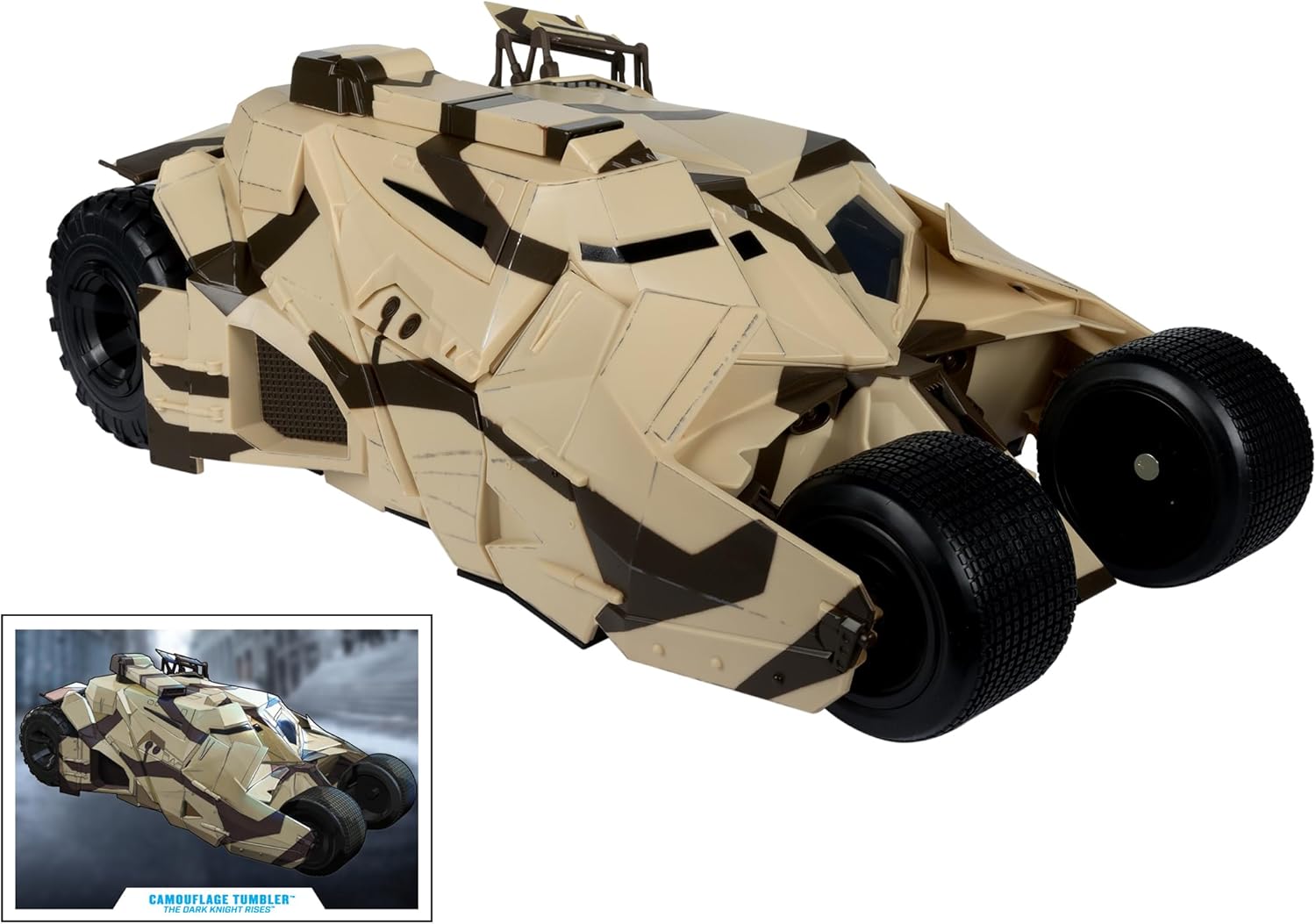McFarlane Toys - DC Multiverse Camouflage Tumbler (The Dark Knight Rises) Gold Label Vehicle