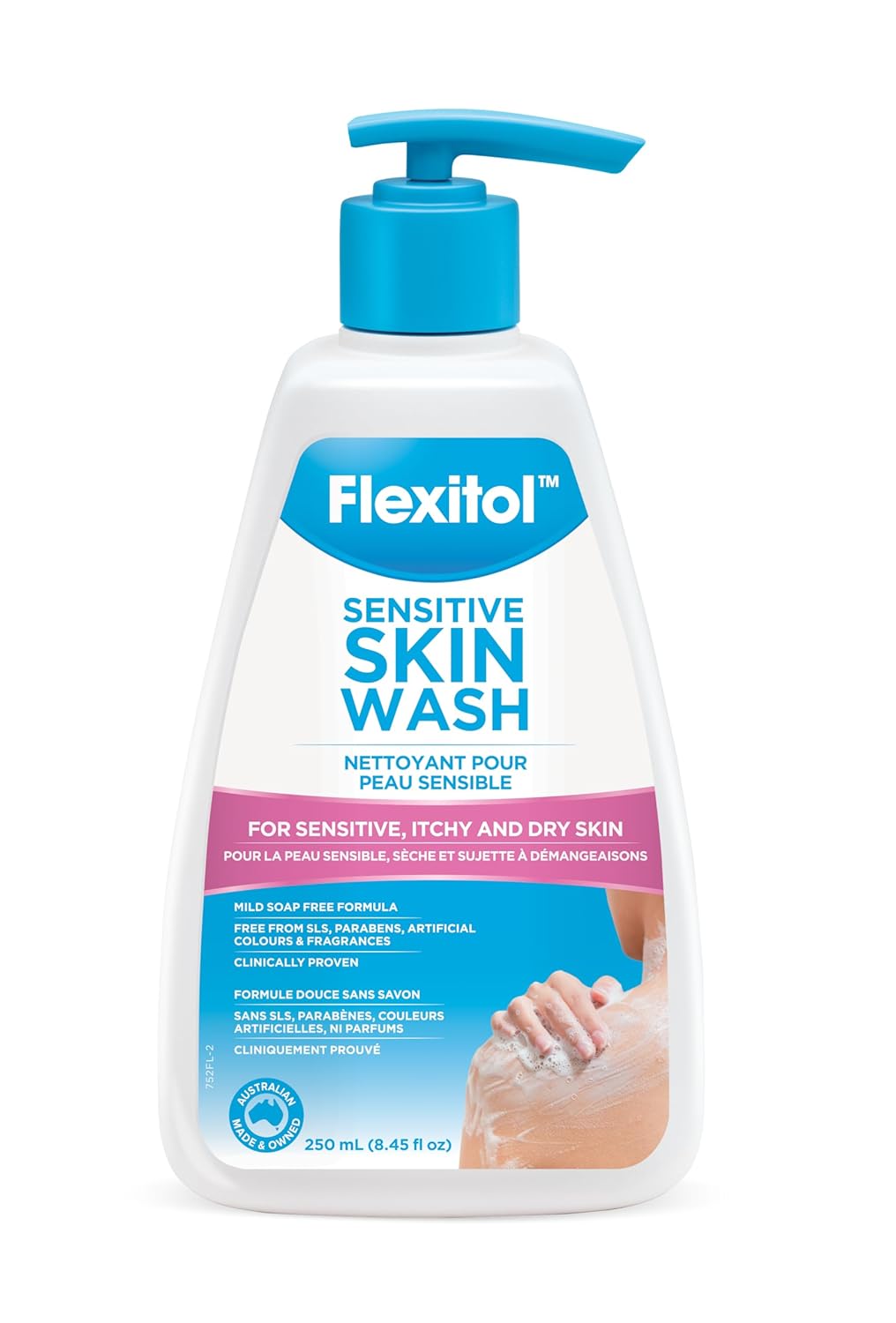 Flexitol Sensitive Skin Wash 250ml