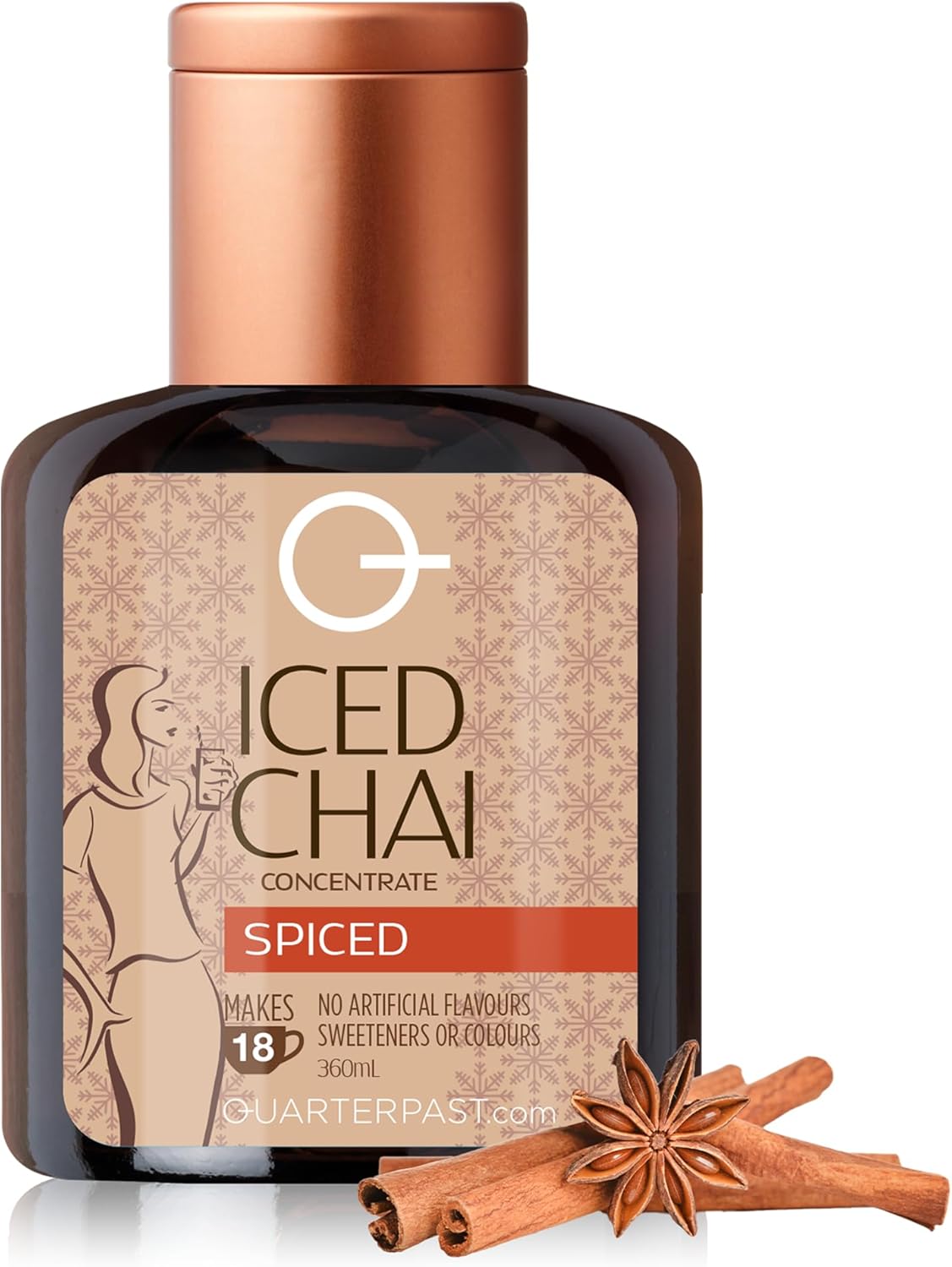 QUARTERPAST Iced Spiced Chai Concentrate - 360ml