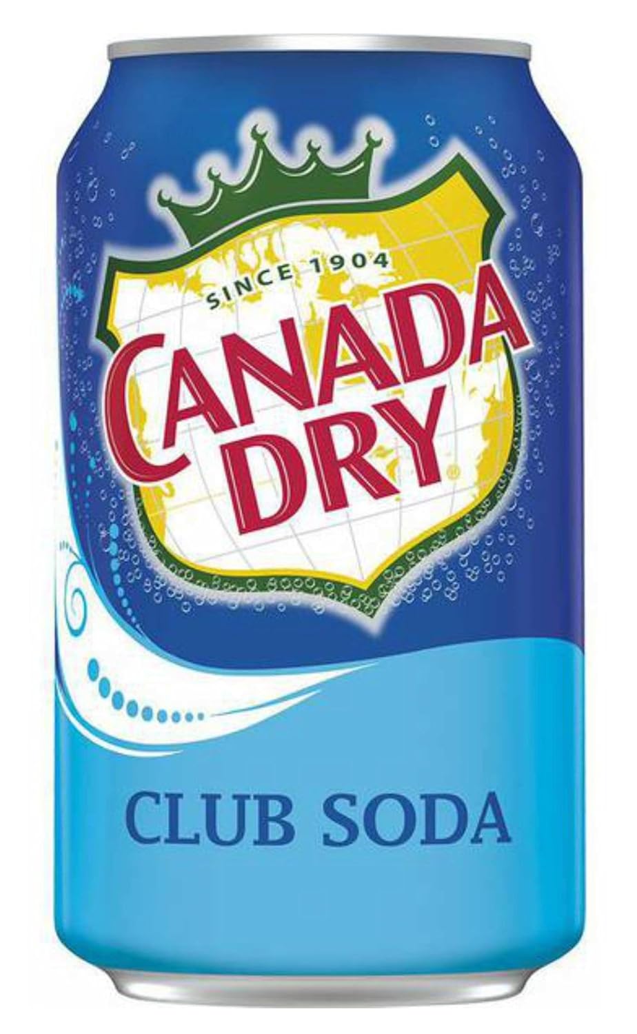 Canada Dry Club Soda Soft Drink, 12-Ounce (Pack of 24)