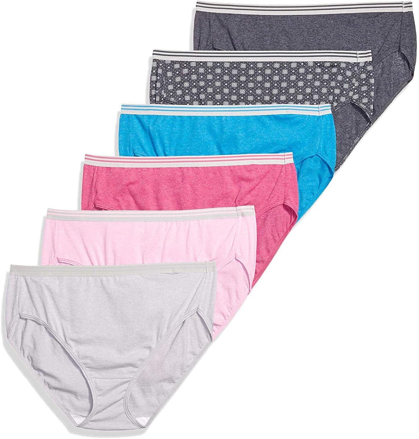 Fruit of the Loom womens Fit for Me Plus Size Underwear, Designed to Fit Your Curves