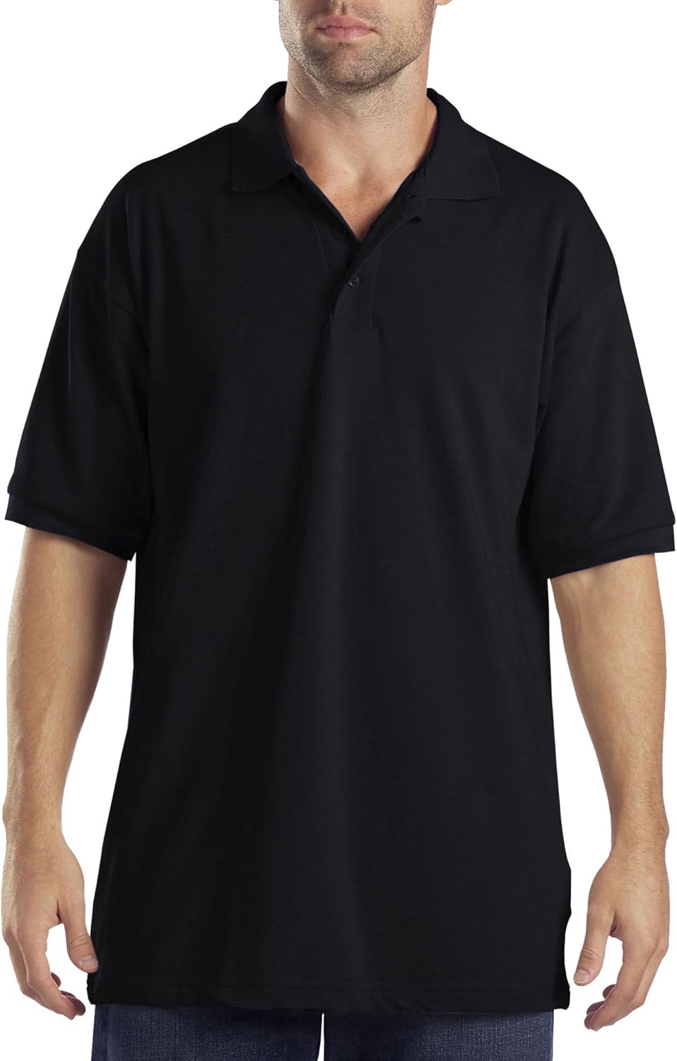 Dickies Men's Big Short-Sleeve Pique Polo Shirt