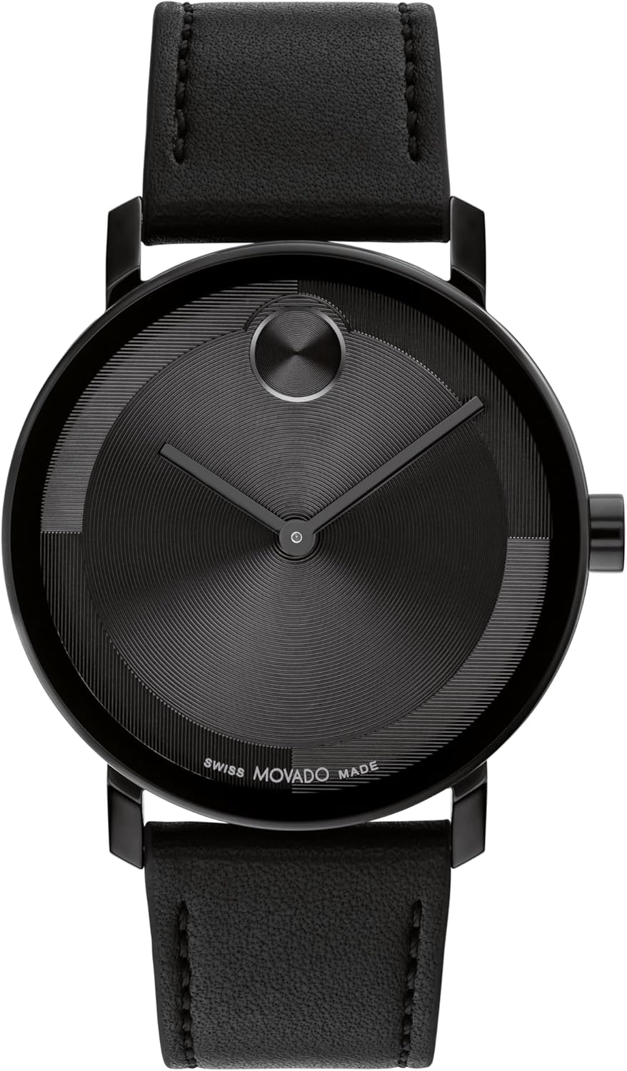 Movado Bold Evolution 2.0 Men's Watch - Swiss Quartz Movement, Nappa Leather Strap - 3 ATM Water Resistance - Luxury Fashion Timepiece for Him - 40mm
