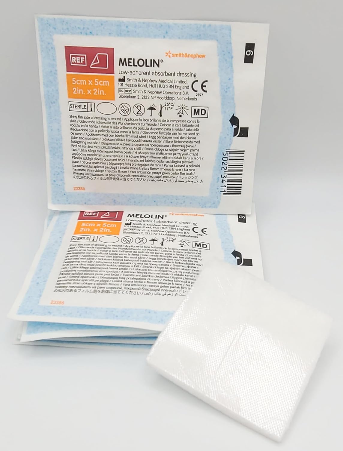 Melolin 5cm x 5cm Sterile Non Adherent Dressings Pack of 25