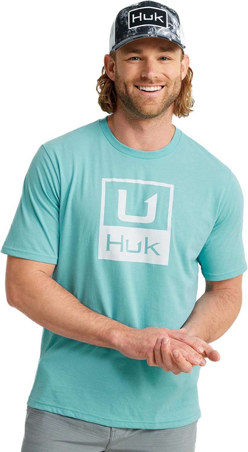 HUK Men's Short Sleeve Performance Tee, Fishing T-Shirt