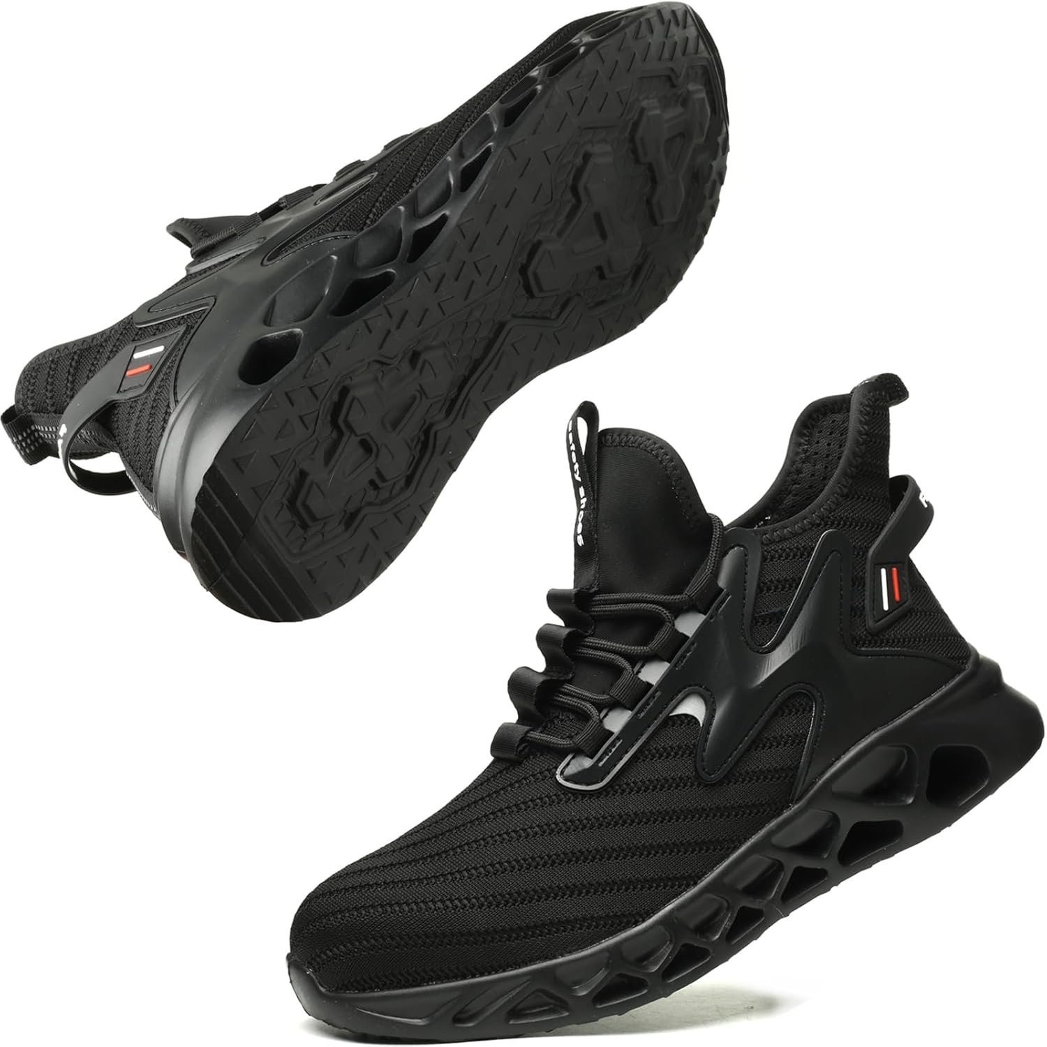 Steel Toe Cap Trainers Safety Trainers Men Women Work Boots Non-Slip Light Weight Industrial Protective Composite Men's Work & Utility Footwear