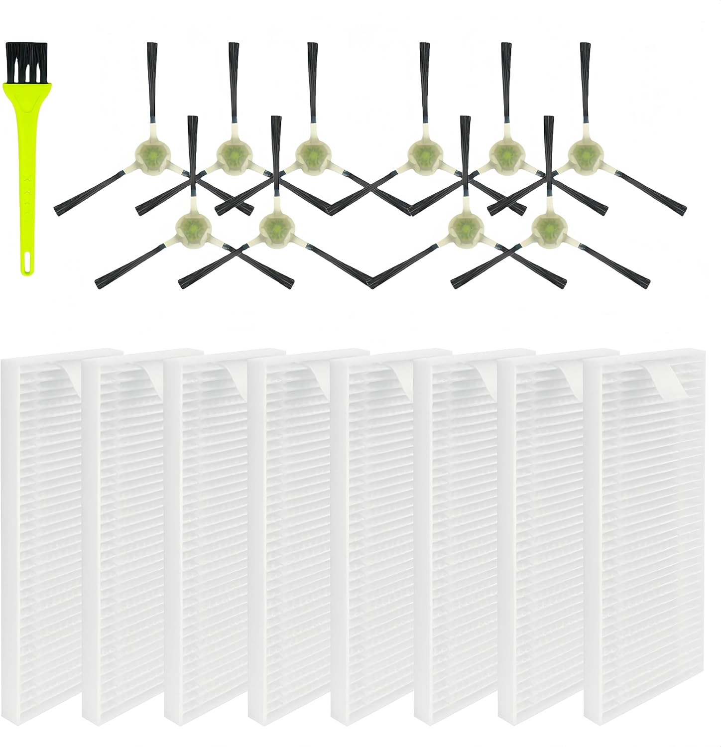 Replacement Parts Accessories Compatible with 𝗟𝗲𝗳𝗮𝗻𝘁 𝗠𝟮𝟭𝟬,for 𝗢𝗞𝗣 𝗟𝗶𝗳𝗲 𝗞𝟮 𝗞𝟯 𝗞𝟯𝗔 𝗞𝟰 𝗞𝟱,M210S M210B M213 Side Sweep Edge Brush HEPA Filter