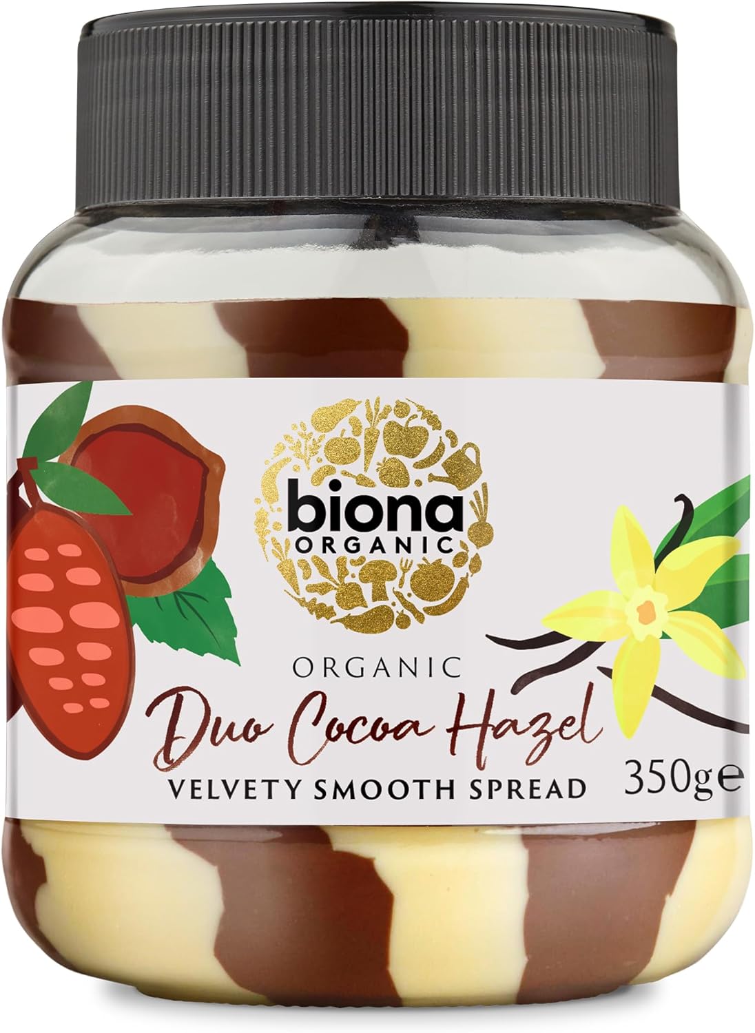 Biona Organic Duo Chocolate Hazelnut Spread, 350g