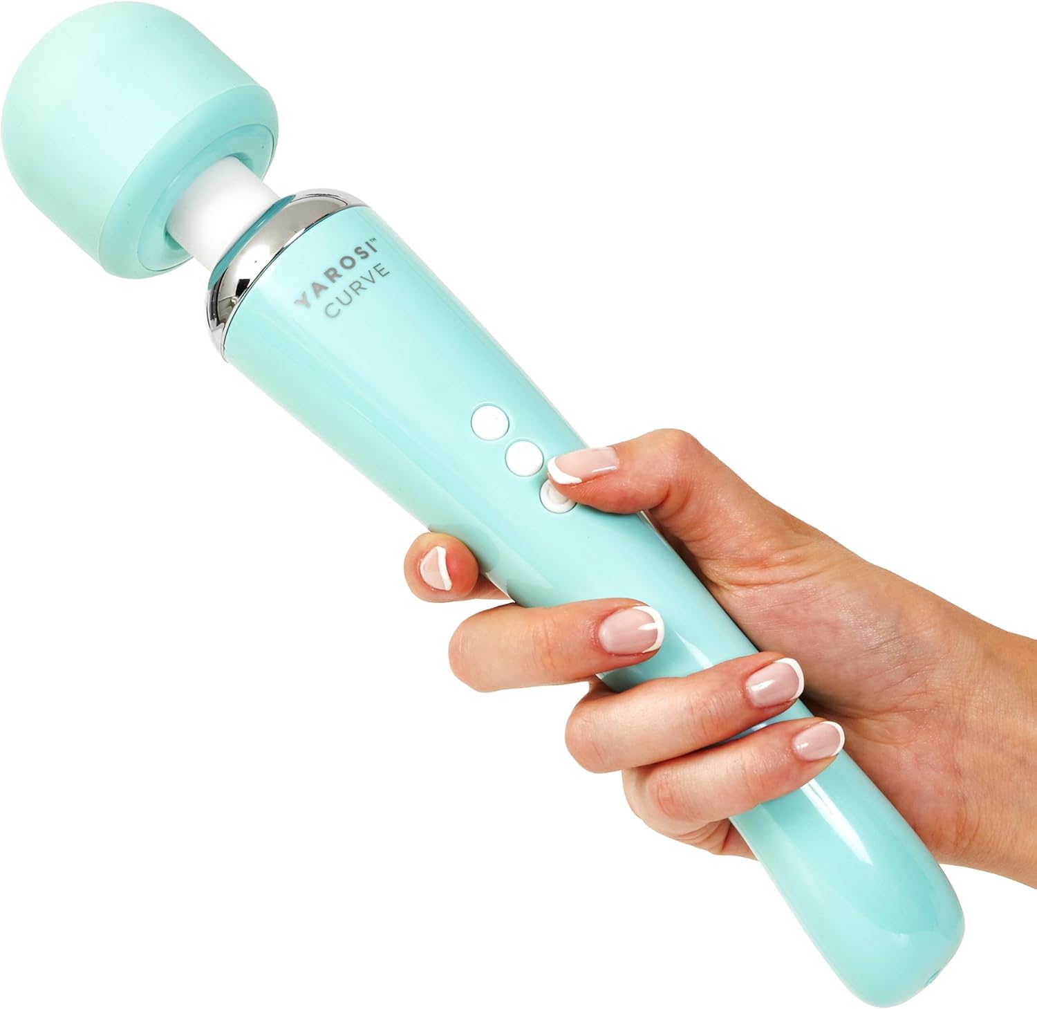 Yarosi Cordless Curve Therapeutic Device - 8 Powerful Speeds and 20 Patterns - for Muscle Aches and Sports Recovery - Rechargeable - Travel Friendly - Green